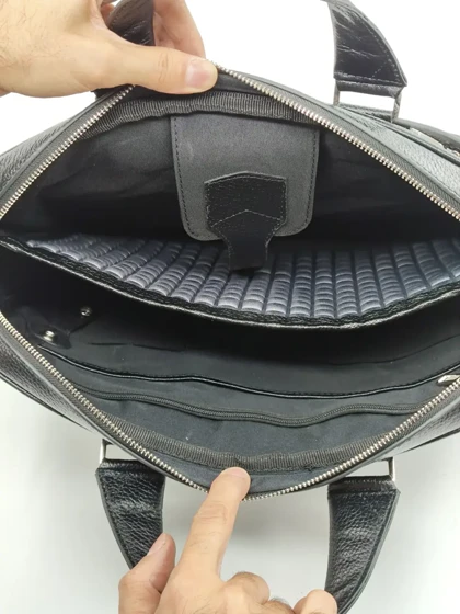 مردانه کیف اداری اسپرت چرم منچستر