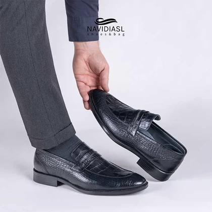 کفش مردانه تمام چرم کلاسیک کد 7003011