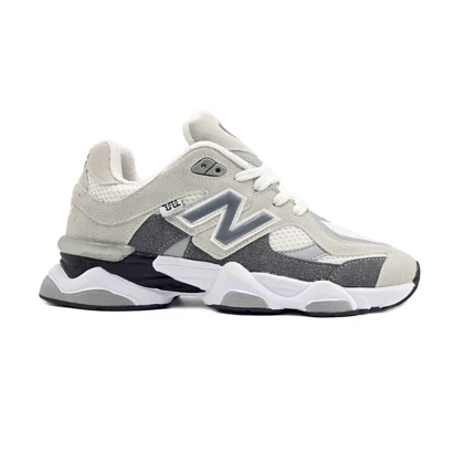 کفش و کتانی مردانه مدل نیوبالانس 9060 NEW BALANCE رنگ سفید طوسی