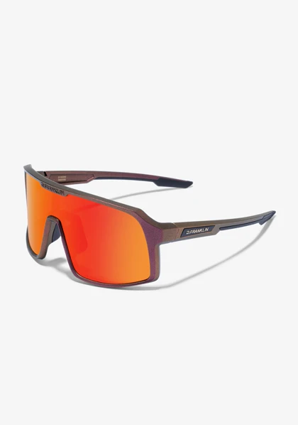 عینک آفتابی دی فرانکلین مدل D.franklin Wind Full Limited Edition - Iridiscent Burgundy / Red