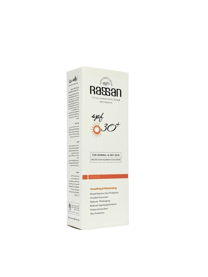 کرم ضد آفتاب معمولی SPF30+ راسن