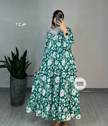 پیراهن طرحدار مزونی40
