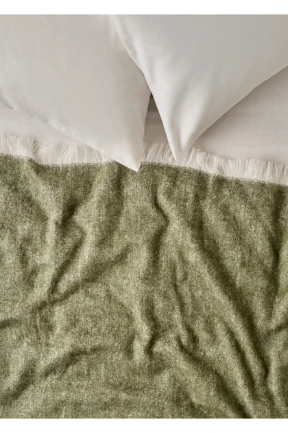 پتو دو نفره Bella Maison مدل Cozy آکریلیک - سبز
