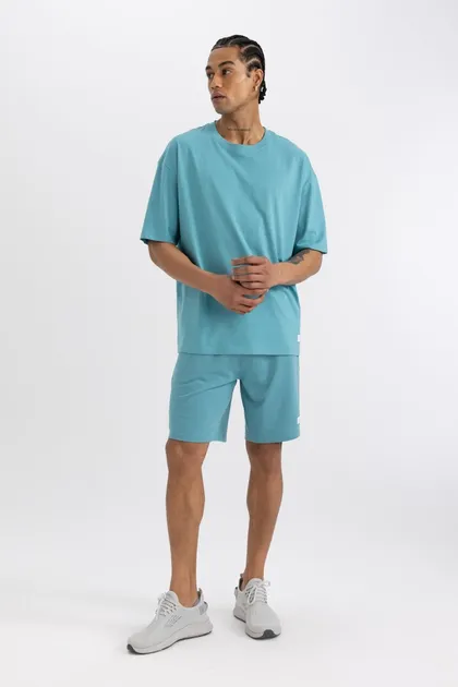 شورت پا کوتاه DeFactoFit Slim Fit A1625AX24SM TYC8CE00D559F7C800