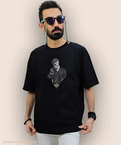 تیشرت لش مردانه و زنانه طرح پیکی بلایندرز شخصیت تام شلبی کد 889