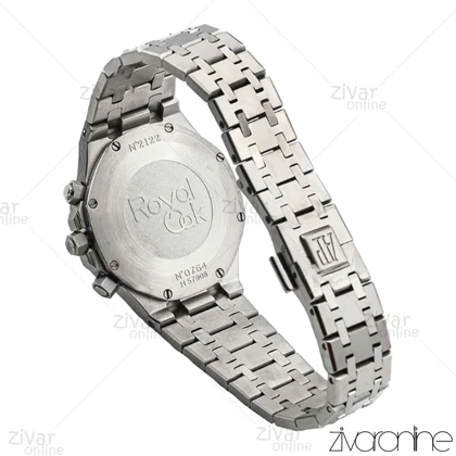 ساعت اودمار پیگه (AP) زنانه سه موتوره صفحه سرمه ای 106159