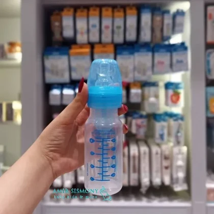 شیشه شیر 120 میل آبی دکتراون