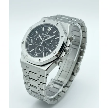 ساعتAP کرنو نقره ای صفحه مشکی زنانه