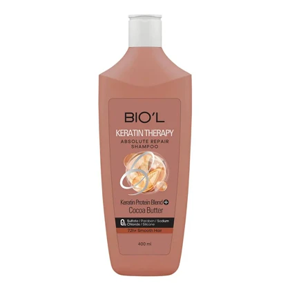 شامپو سر بیول Biol مدل Keratin Therapy