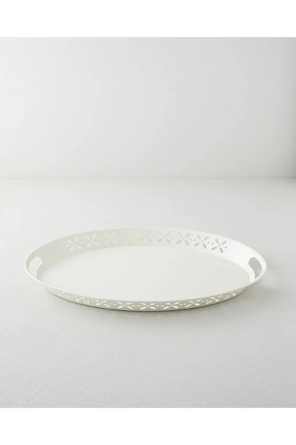 سینی English Home مدل Core Metal فلزی - کرم
