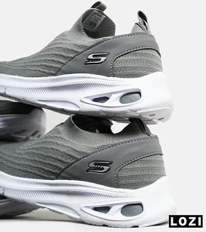 کفش کتانی طبی ورزشی خاکستری SKECHERS GoWalk 5 V2