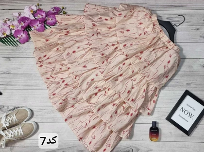 دامن پیله ای مدل دلربا کد 50239