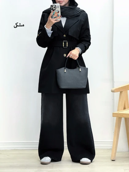 7327-بارانی آستر دار شیکان