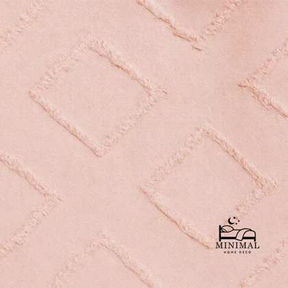 سرویس روتختی کاوری مینیمال طرح برجسته لوزی ریز