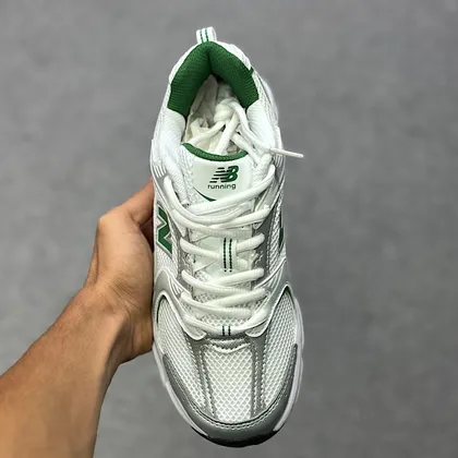 نیوبلانس 530 سفید سبز 530 New Balance