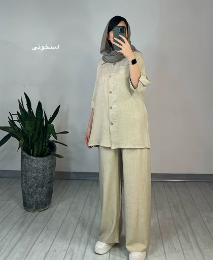 ست مانتو و شلوار آذر