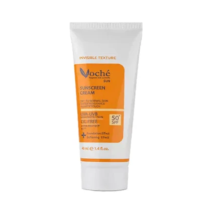 کرم ضد آفتاب SPF50 وچه مناسب پوست خشک و معمولی 40 میل