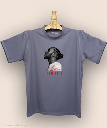 تیشرت مردانه و زنانه طرح لوئیس همیلتون کد 984