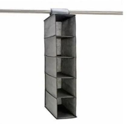 تو کمدی 5 طبقه کد 105337 رنگ نوک مدادی