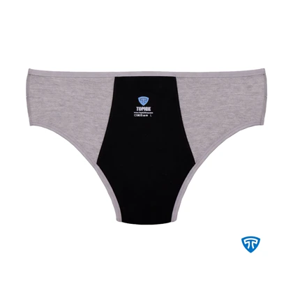 شورت پد تاپیک بسته 3عددی ملانژ