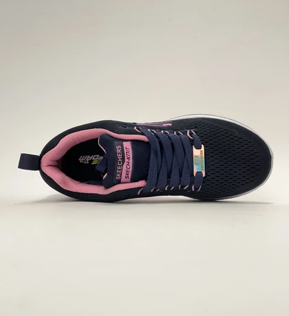 کفش پیاده روی اسکیچرز گو واک سرمه ای