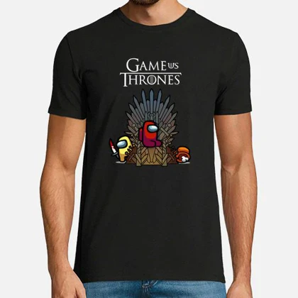 تیشرت با طرح Among us ، Throne Among Us امانگ اس کد 30062