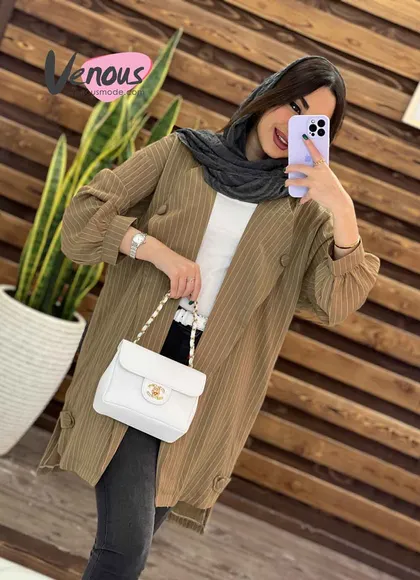 مانتو کتی یقه برگردون