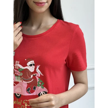 تیشرت طرح کریسمس