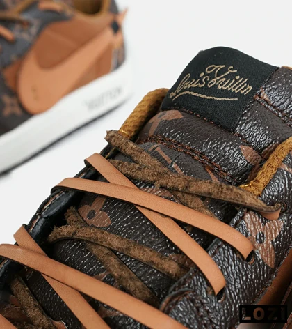 کفش کتانی مردانه و زنانه NIKE jordan 1 x LOUIS VUITTON مدل 6917