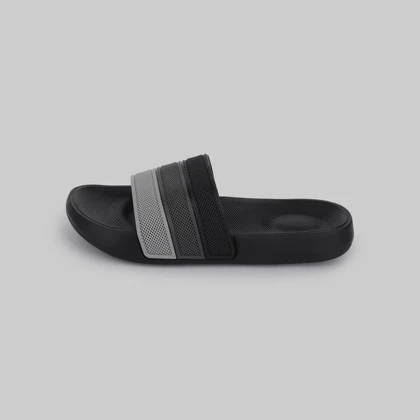 دمپایی C-350 مشکی طوسی نیکتا (31 تا 34 )