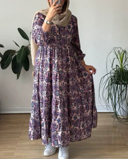 پیراهن مانتویی آندیا
