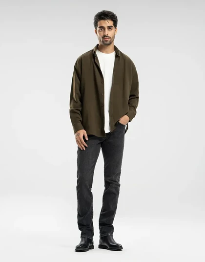 آستین بلند گاباردین