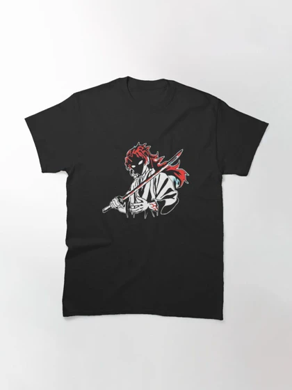 تیشرت Demon slayer طرح demon slayer Yoriichi کد 204897