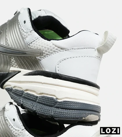 کفش کتانی مردانه و زنانه سفید طوسی کرم Nike cushlon
