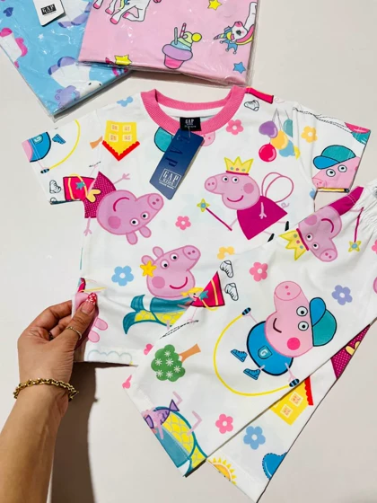 تیشرت شلوارک پپاپیک GAP