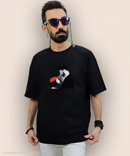 تیشرت لش مردانه و زنانه طرح لئون کد 975
