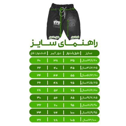 شلوارک جین اسپرت مدل دنل داک اردکی
