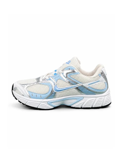 کفش کتانی مردانه رانینگ مدل نایکی V5 سفید آبی Nike V5