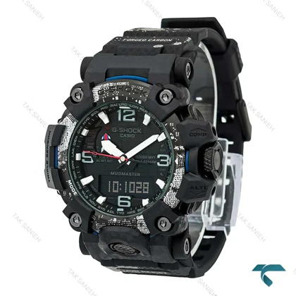 ساعت مردانه جیشاک GWG-2000 مشکی سفید طرحدار G-Shock-7524-G