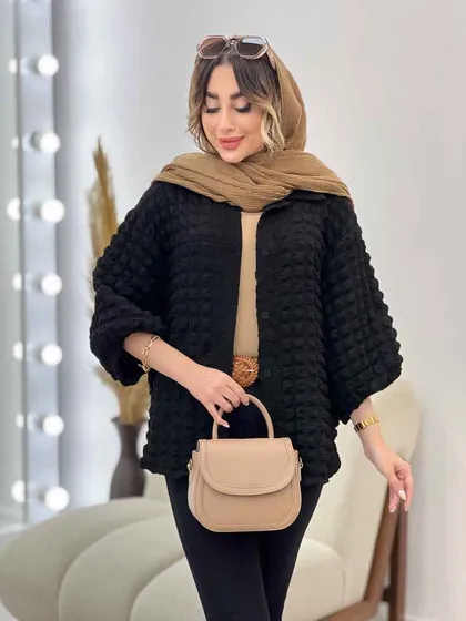 مانتو آستین پفی رونیکا