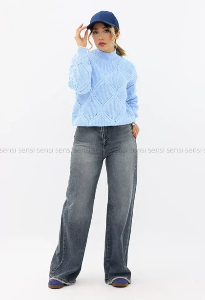 بلوز بافت لوزی کد1004265