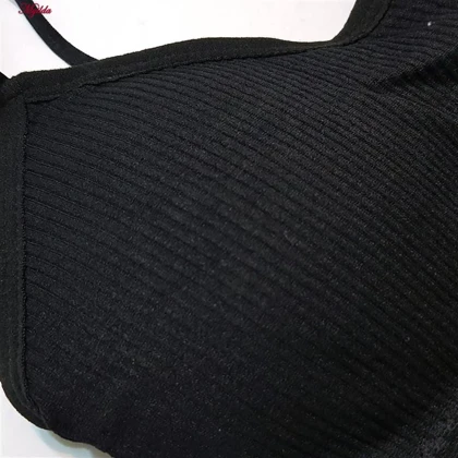 کراپ تاپ زنانه ماییلدا مدل پد متحرک رنگ مشکی ماییلدا کد 5250-175