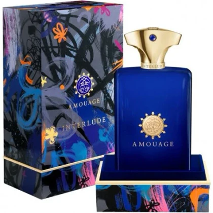 عطر ادکلن آمواج اینترلود مردانه 100 میل اشدی Amouage Interlude for Men Ashdi 100ml