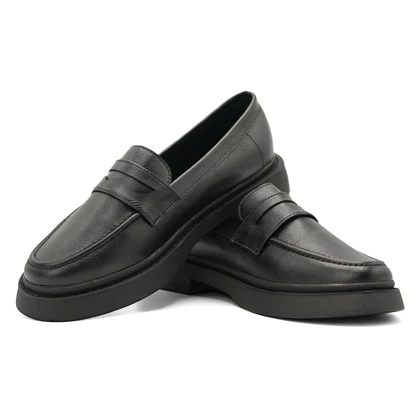 کفش کالج زنانه مدل Flat shoes - 0078_Black