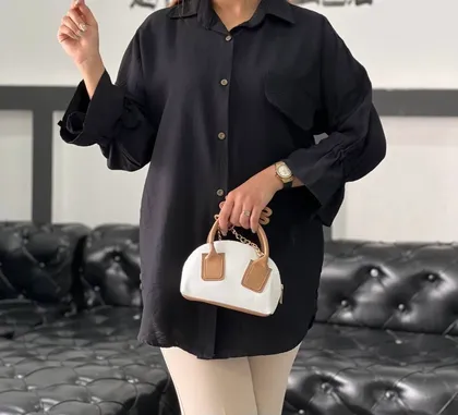 مانتو شومیزی مچ گت دار