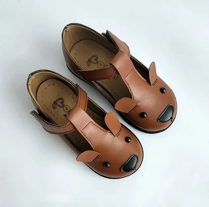 کفش چرم تدی