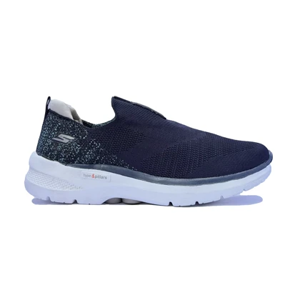 کتانی اسپرت ورزشی مردانه بزرگپا مدل اسکیچرز Skechers رنگ سرمه‌ای کد 51474