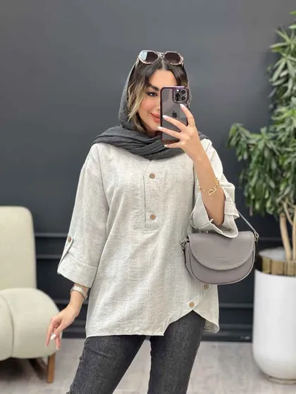 مانتو جلو بسته شیما