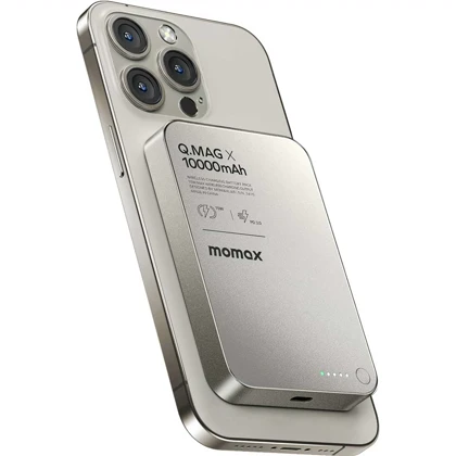 پاور بانک 10000 وایرلس مومکس IP117 Q.Mag X1 توان 20 وات