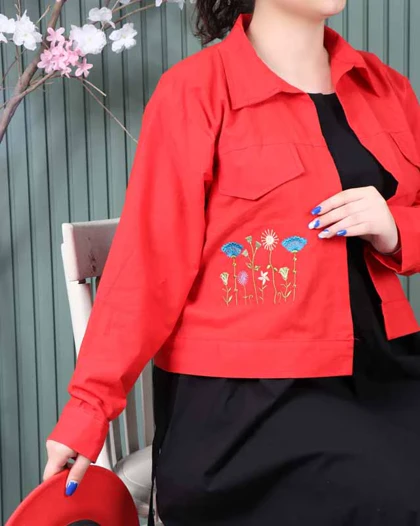کت سارافون گلدوزی 1217